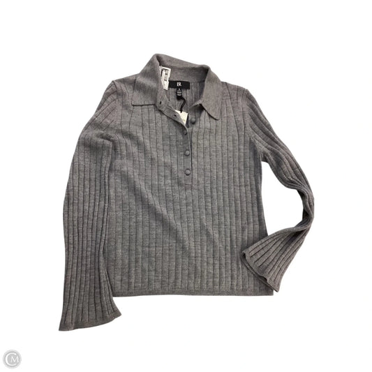 Top Long Sleeve By Banana Republic In Grey, Size: Sp