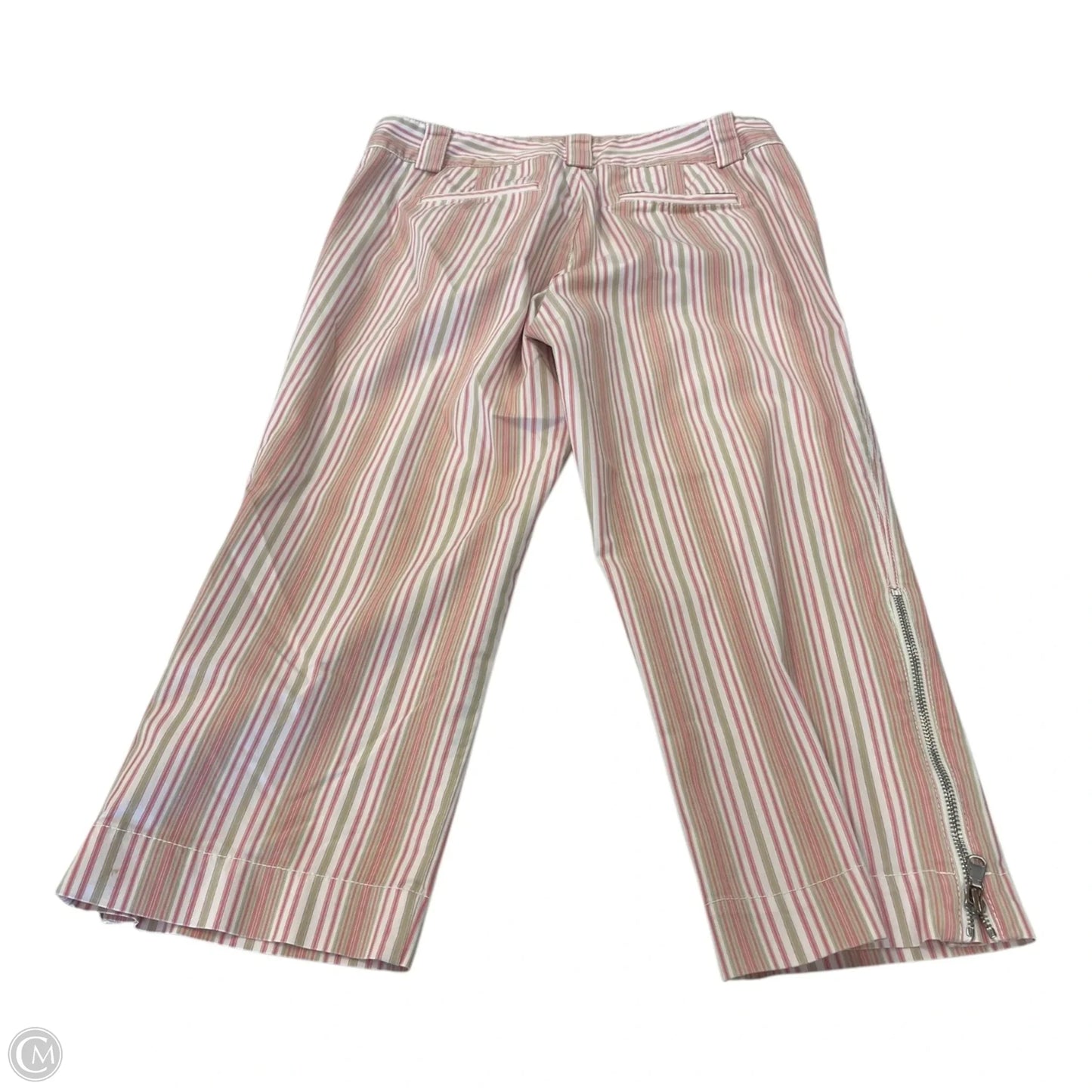 Capris By Laundry In Striped Pattern, Size: 6