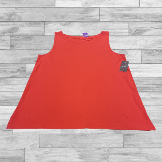 Tank Top By J. Jill In Coral, Size: L