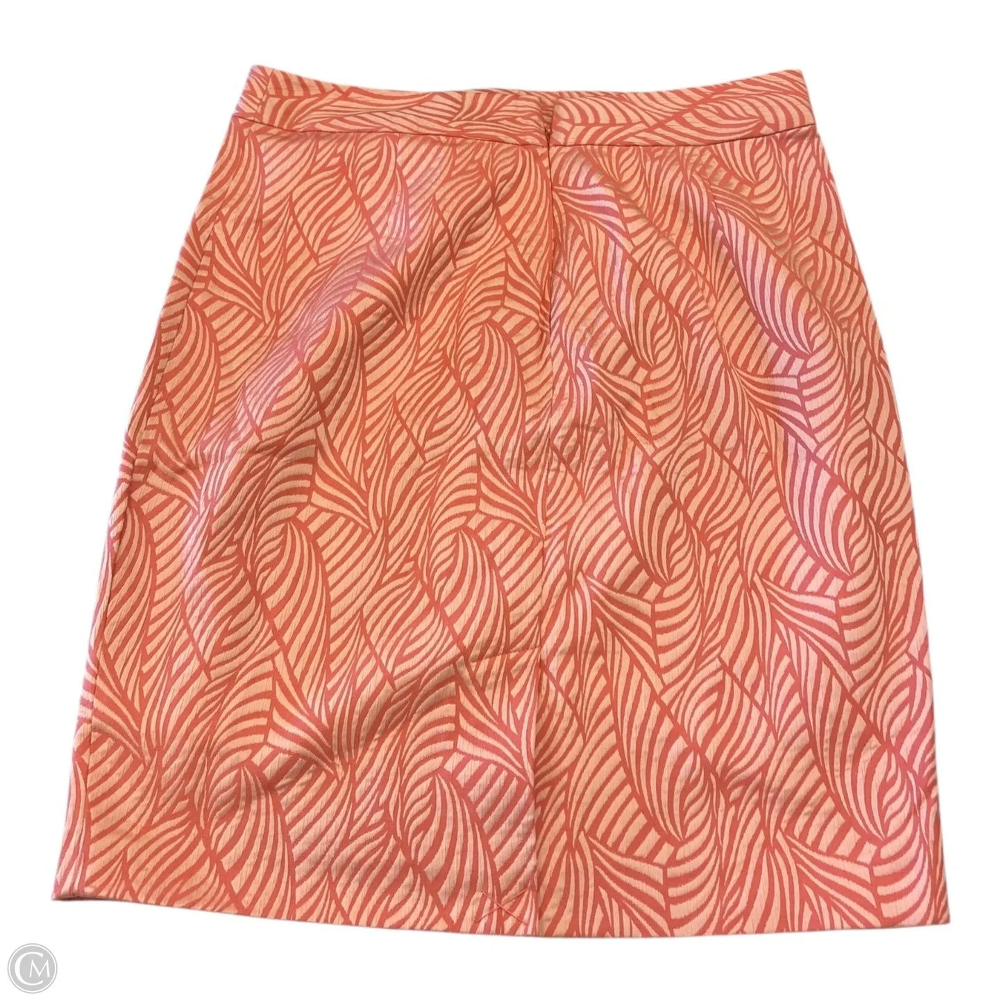 Skirt Midi By Calvin Klein In Coral, Size: 14