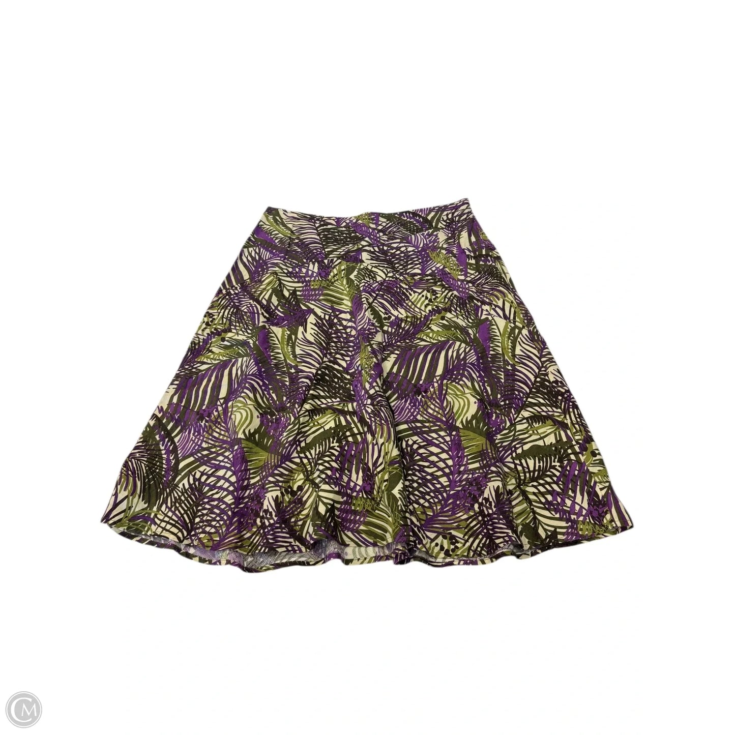 Skirt Midi By Charter Club In Tropical Print, Size: 10