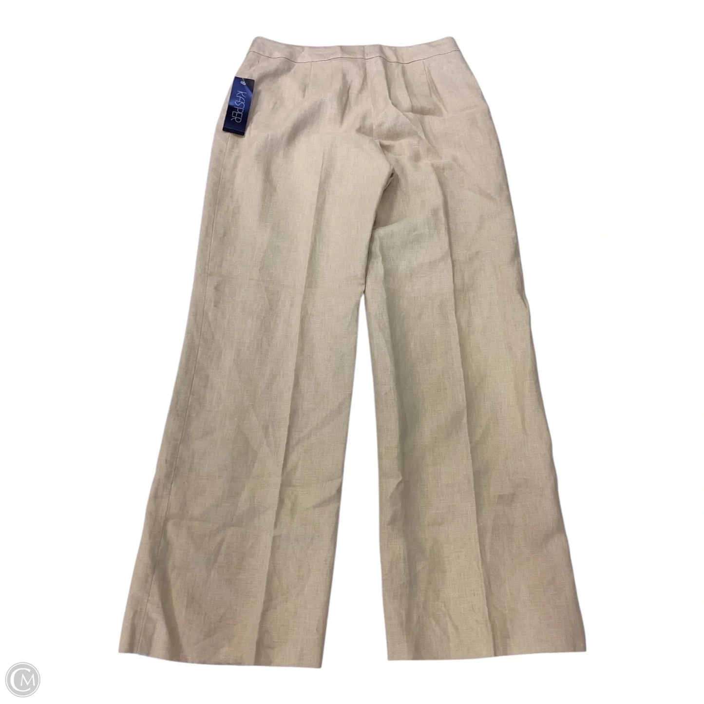 Pants Suit 2pc By Kasper In Tan, Size: 8