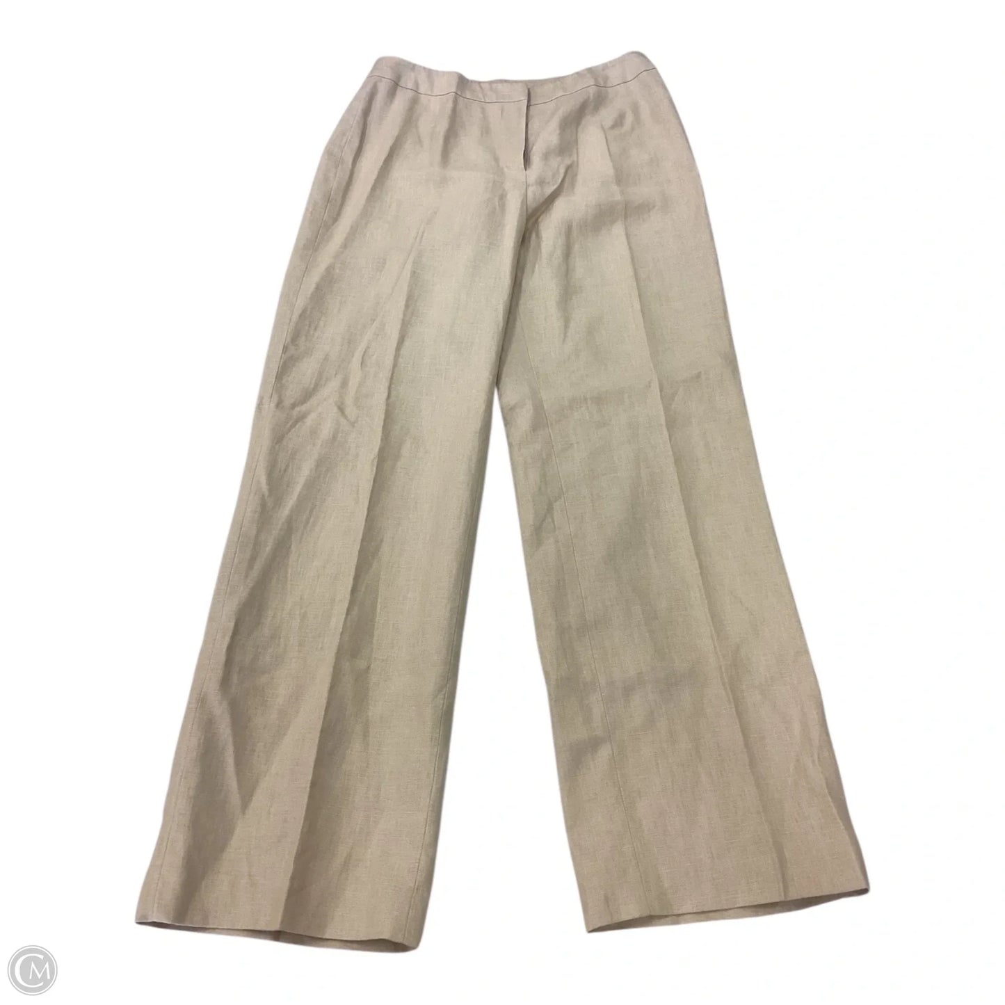 Pants Suit 2pc By Kasper In Tan, Size: 8