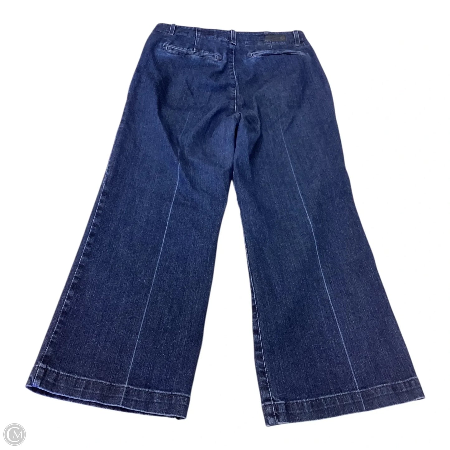 Jeans Wide Leg By Adriano Goldschmied In Navy, Size: 6