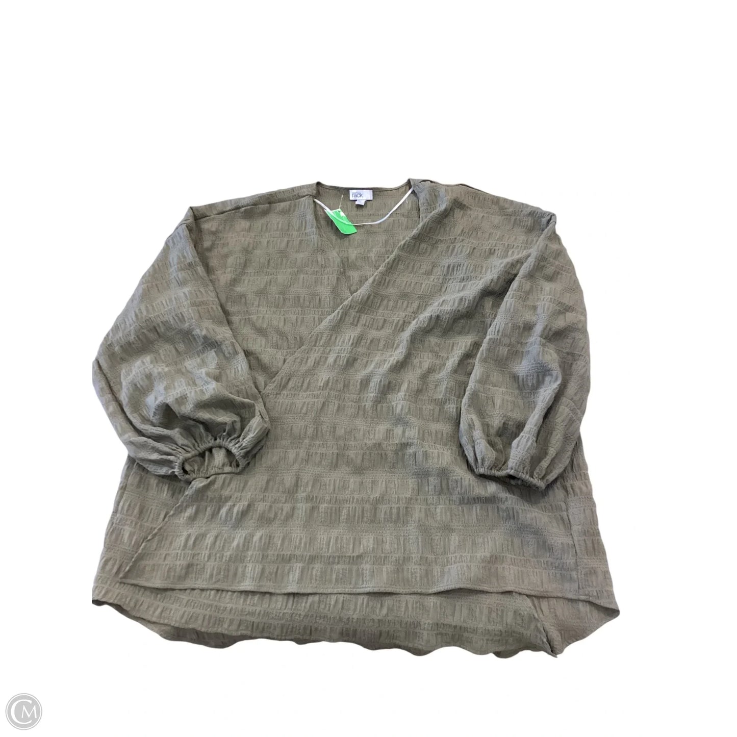 Shawl By Nordstrom In Green, Size: Xl