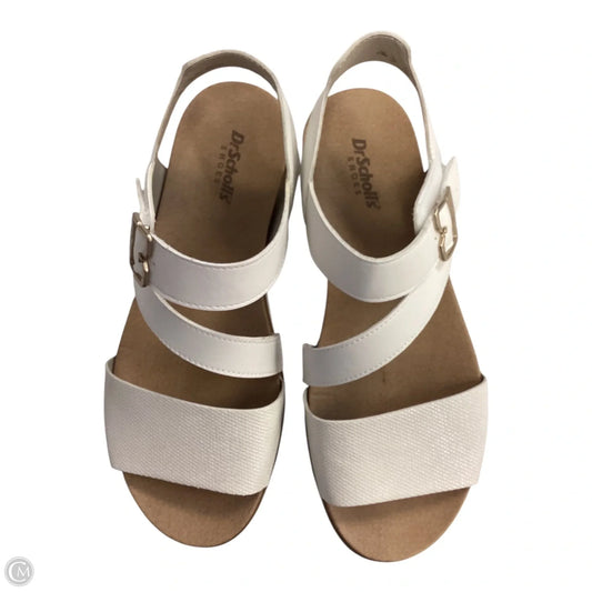 Sandals Flats By Dr Scholls In White, Size: 7.5