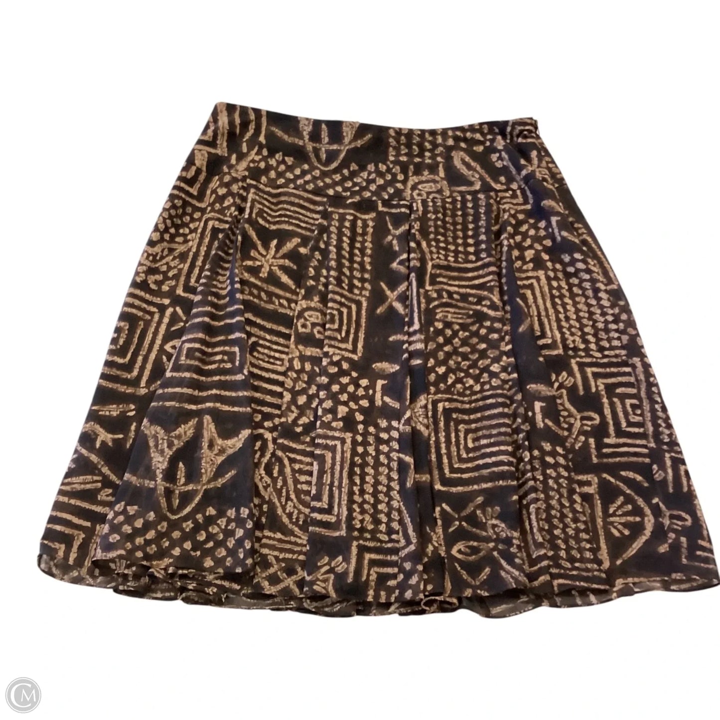 Skirt Mini & Short By Chaps In Brown, Size: 10
