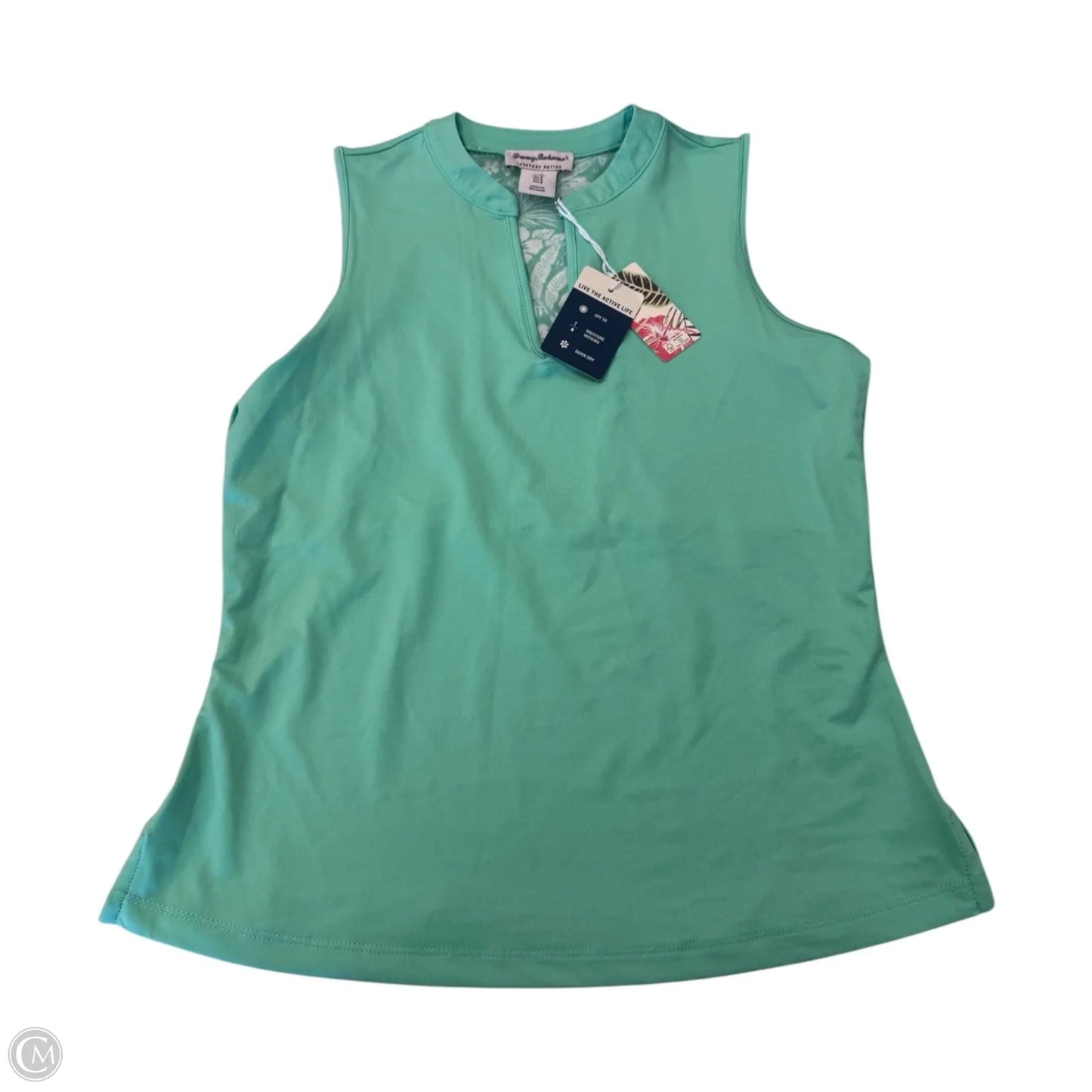 Athletic Tank Top By Tommy Bahama In Aqua, Size: S