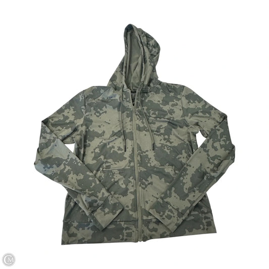 Athletic Jacket By Clothes Mentor In Camouflage Print, Size: Xs