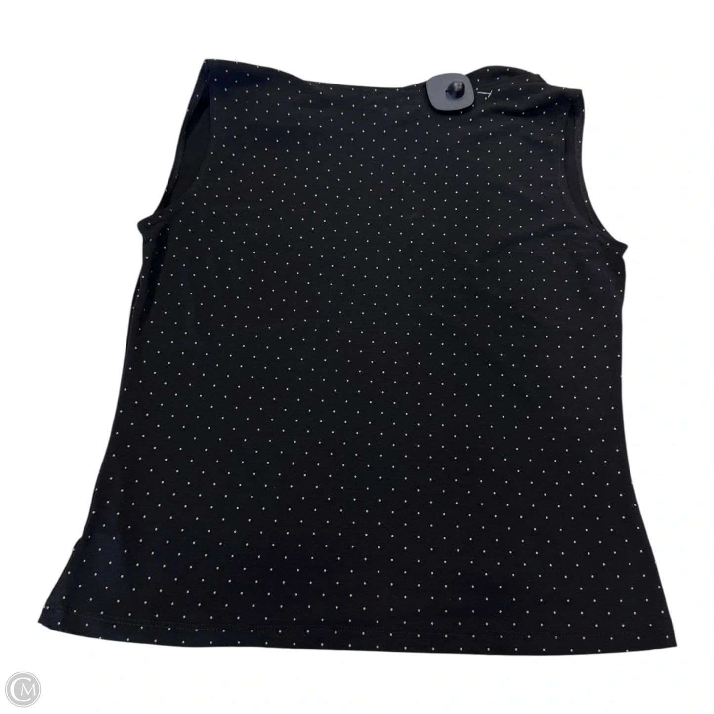Blouse Sleeveless By Clothes Mentor In Black, Size: M