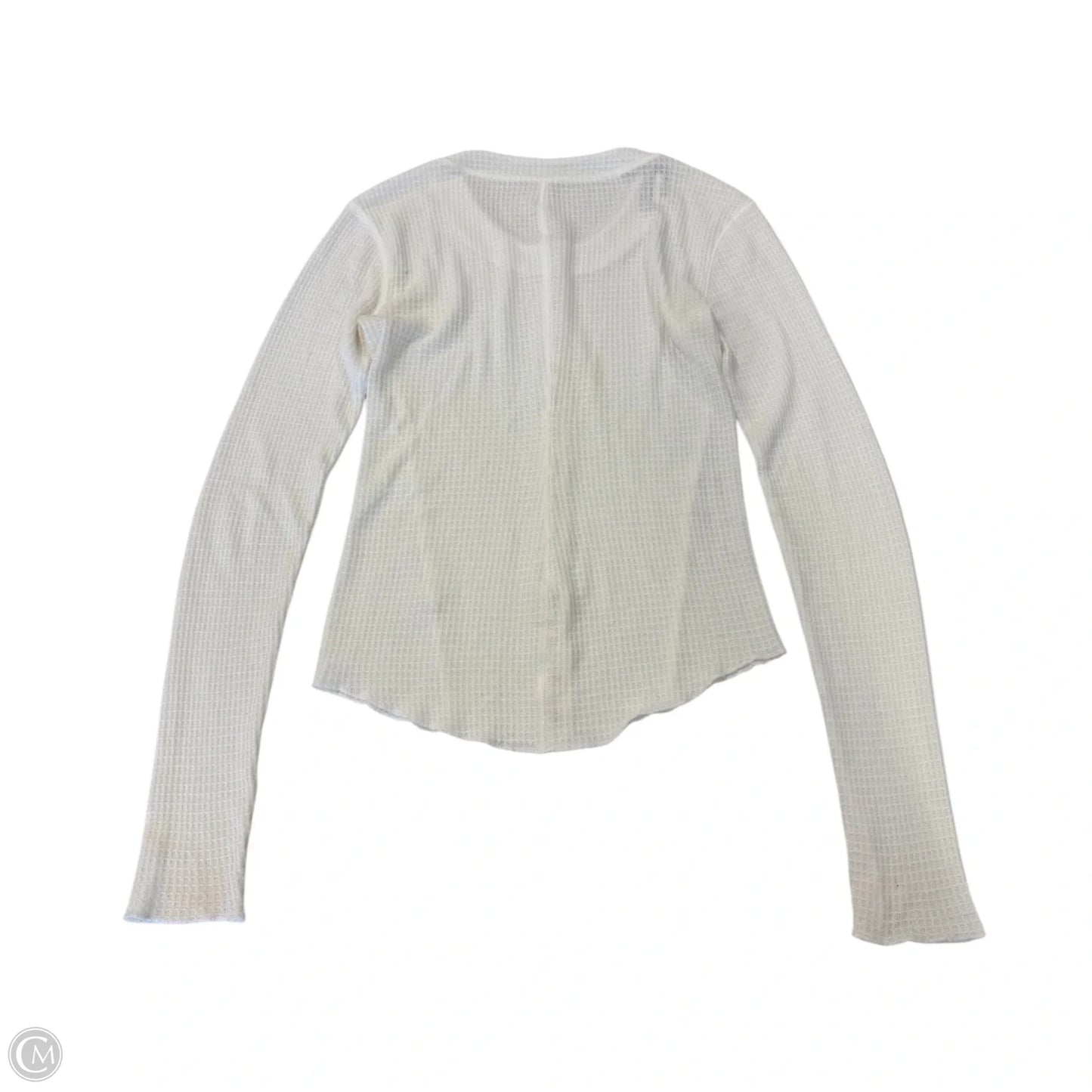 Top Long Sleeve By Free People In White, Size: Xs