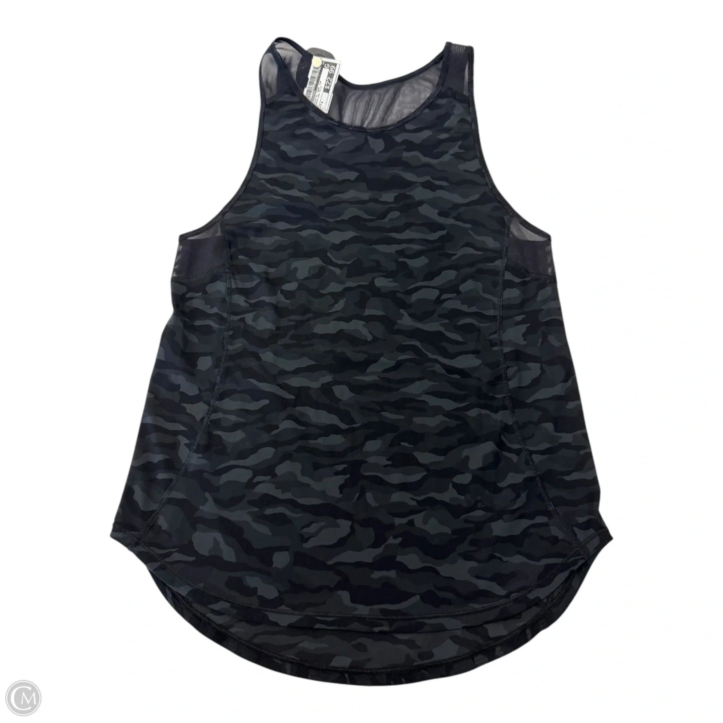 Athletic Tank Top By Lululemon In Camouflage Print, Size: 4