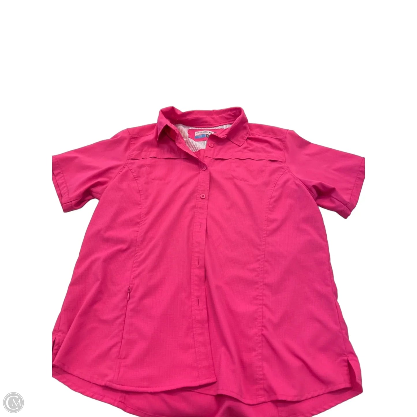 Athletic Top Short Sleeve By Magellan In Pink, Size: Xl