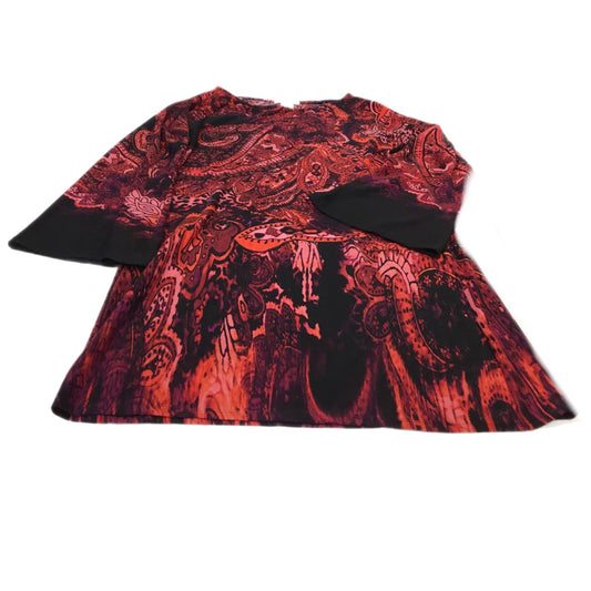 Dress Casual Midi By Clothes Mentor In Multi-colored, Size: M
