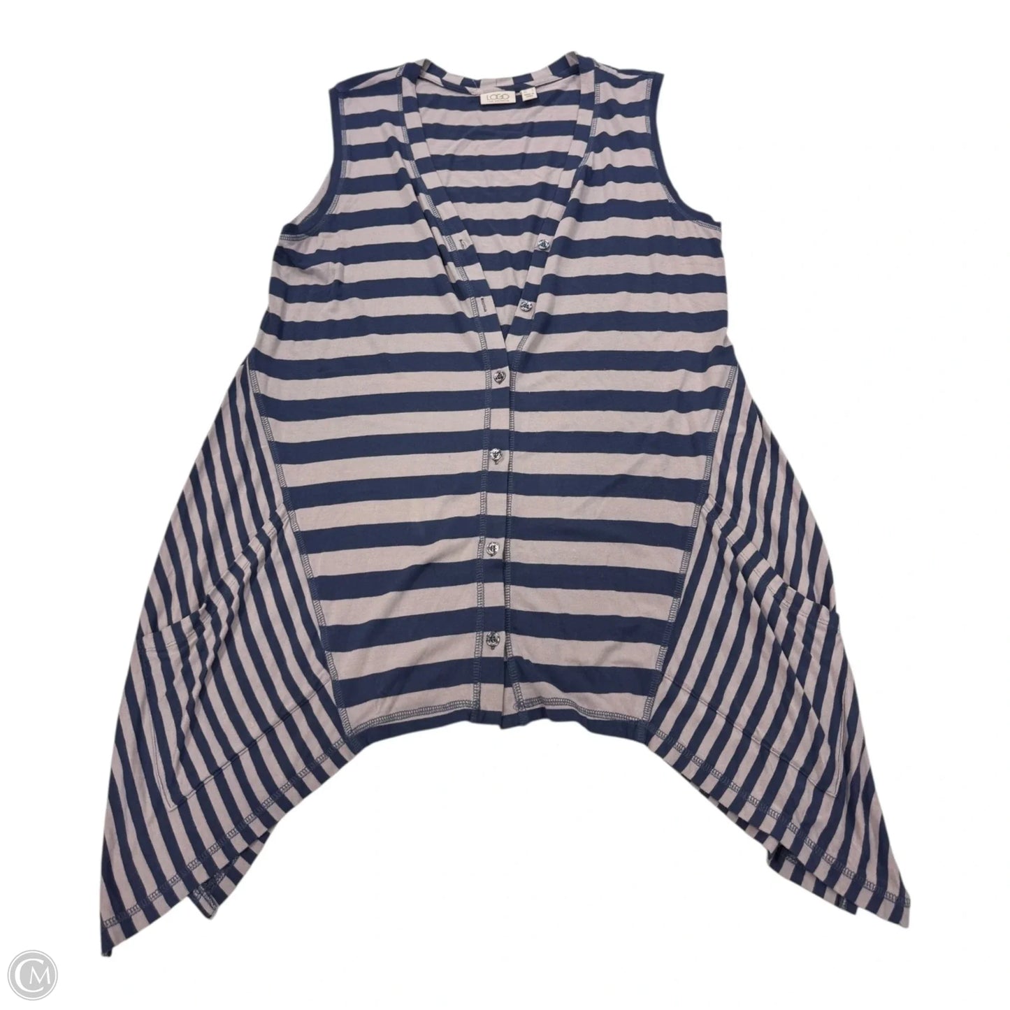Vest Other By Logo In Striped Pattern, Size: L