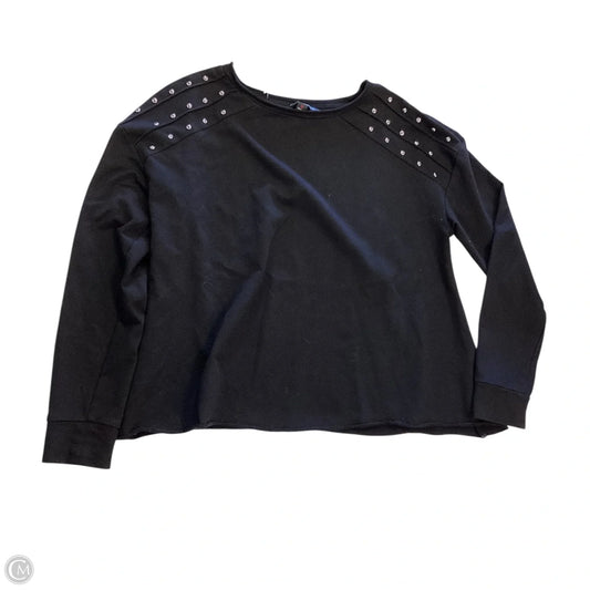 Top Long Sleeve By Rock And Republic In Black, Size: M