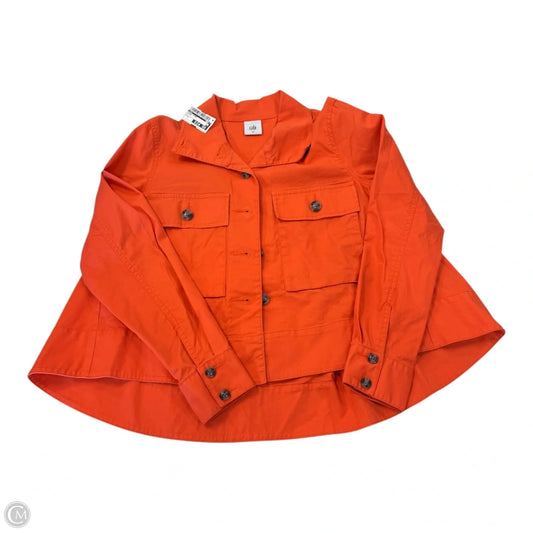 Jacket Other By Cabi In Orange, Size: S