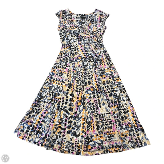 Dress Casual Midi By Nic + Zoe In Multi-colored, Size: S