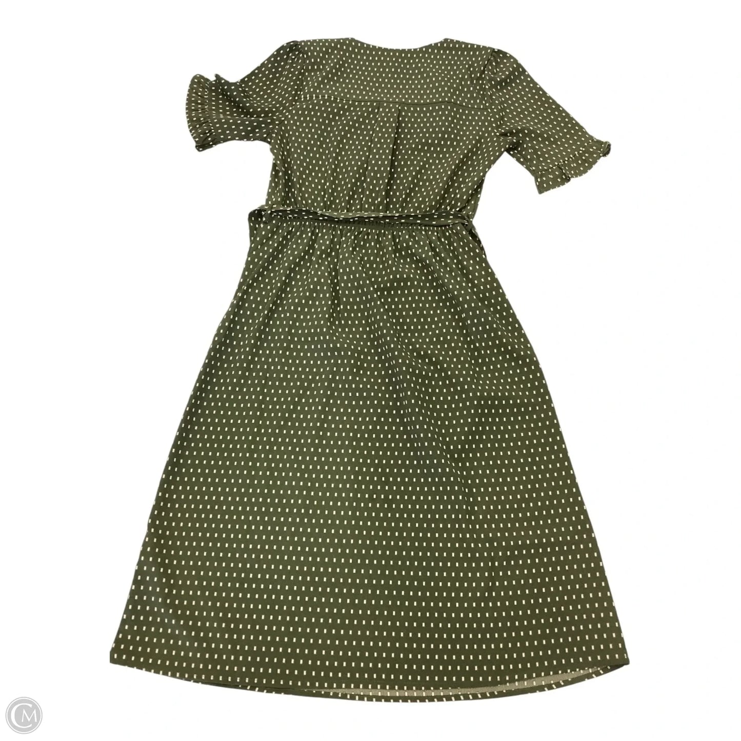 Dress Casual Midi By Monteau In Green, Size: S