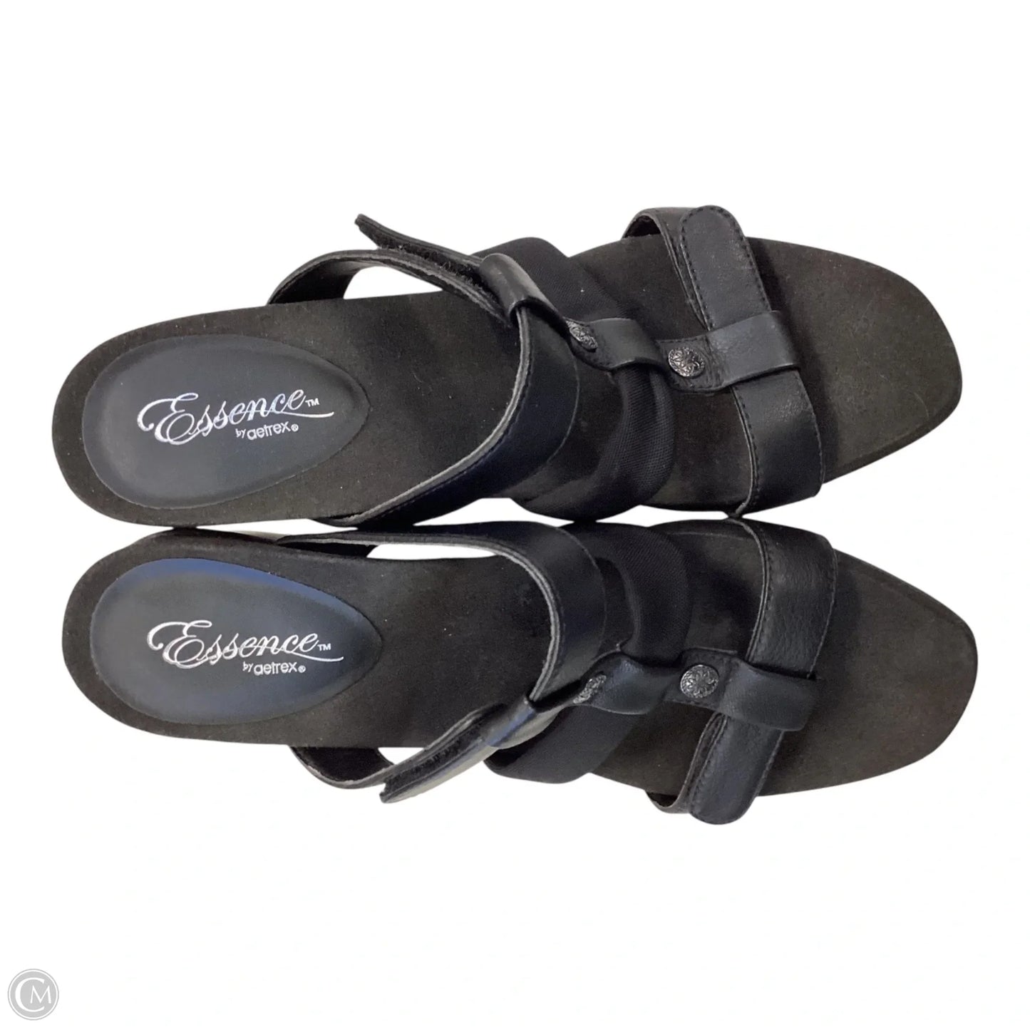 Shoes Heels Block By Clothes Mentor In Black, Size: 8