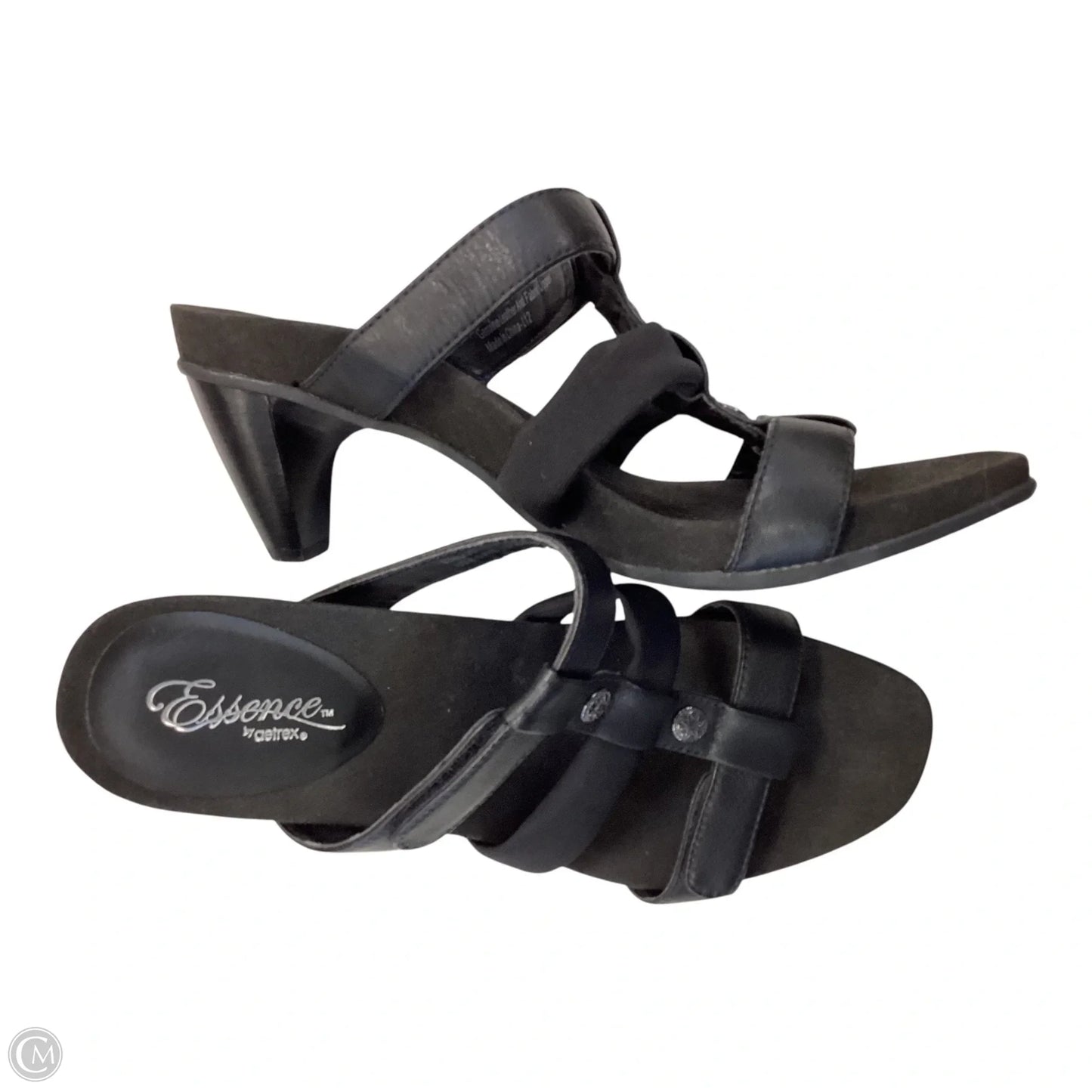 Shoes Heels Block By Clothes Mentor In Black, Size: 8