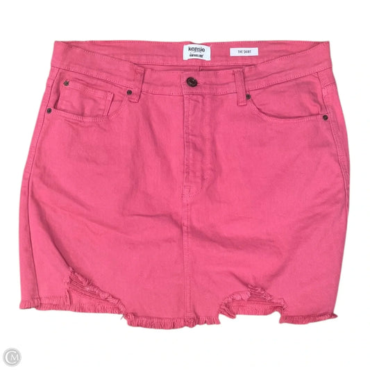 Skirt Mini & Short By Kensie In Pink, Size: 10