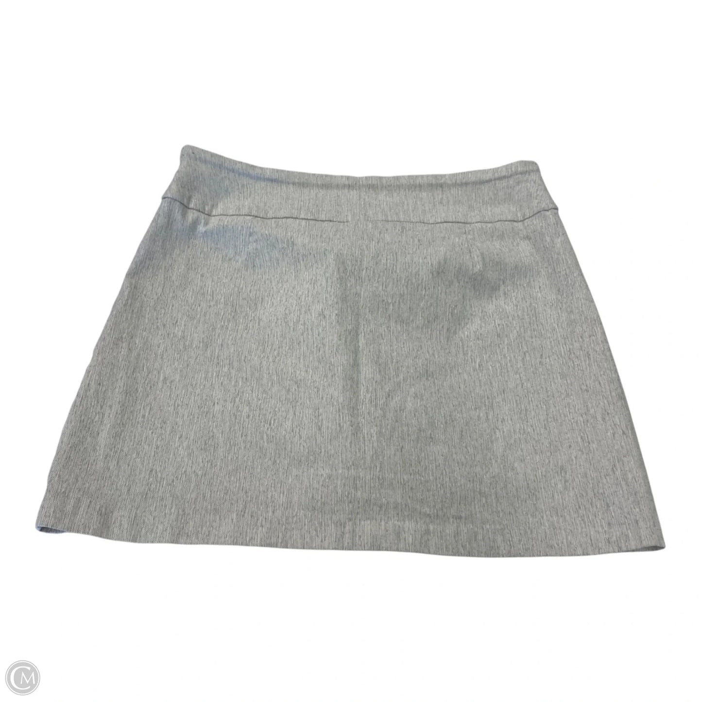 Skort By Clothes Mentor In Grey, Size: Mp