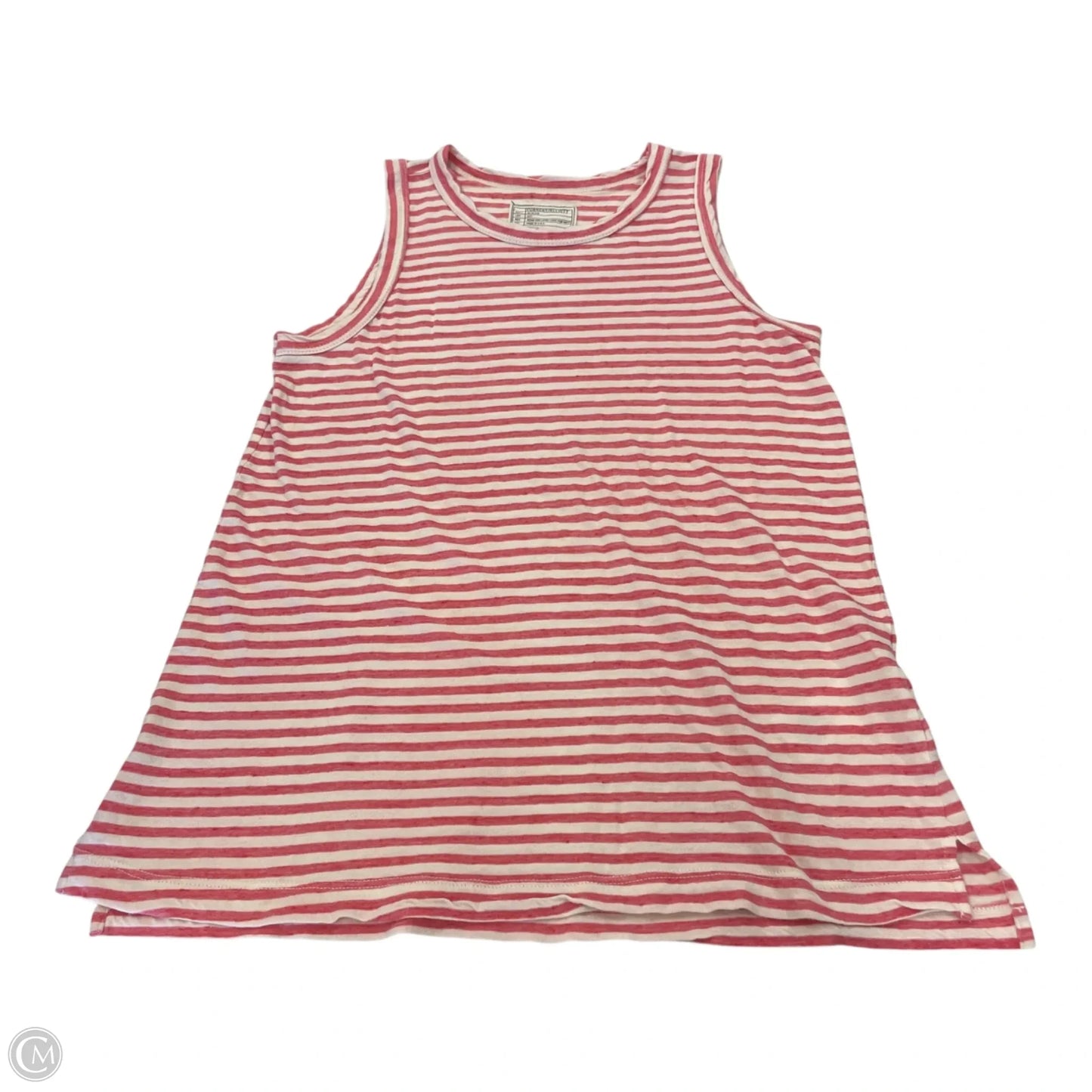 Top Sleeveless By Current/elliott In Striped Pattern, Size: 0