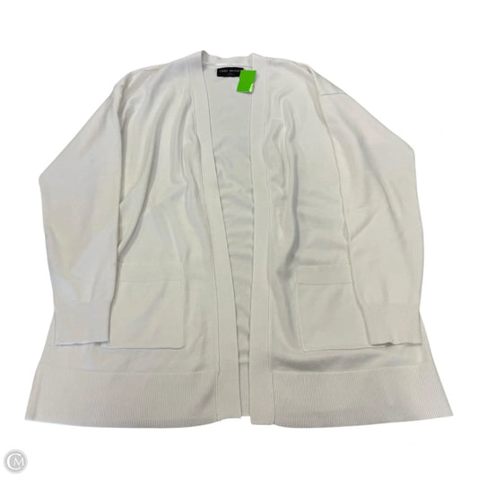 Cardigan By Lane Bryant In White, Size: 10