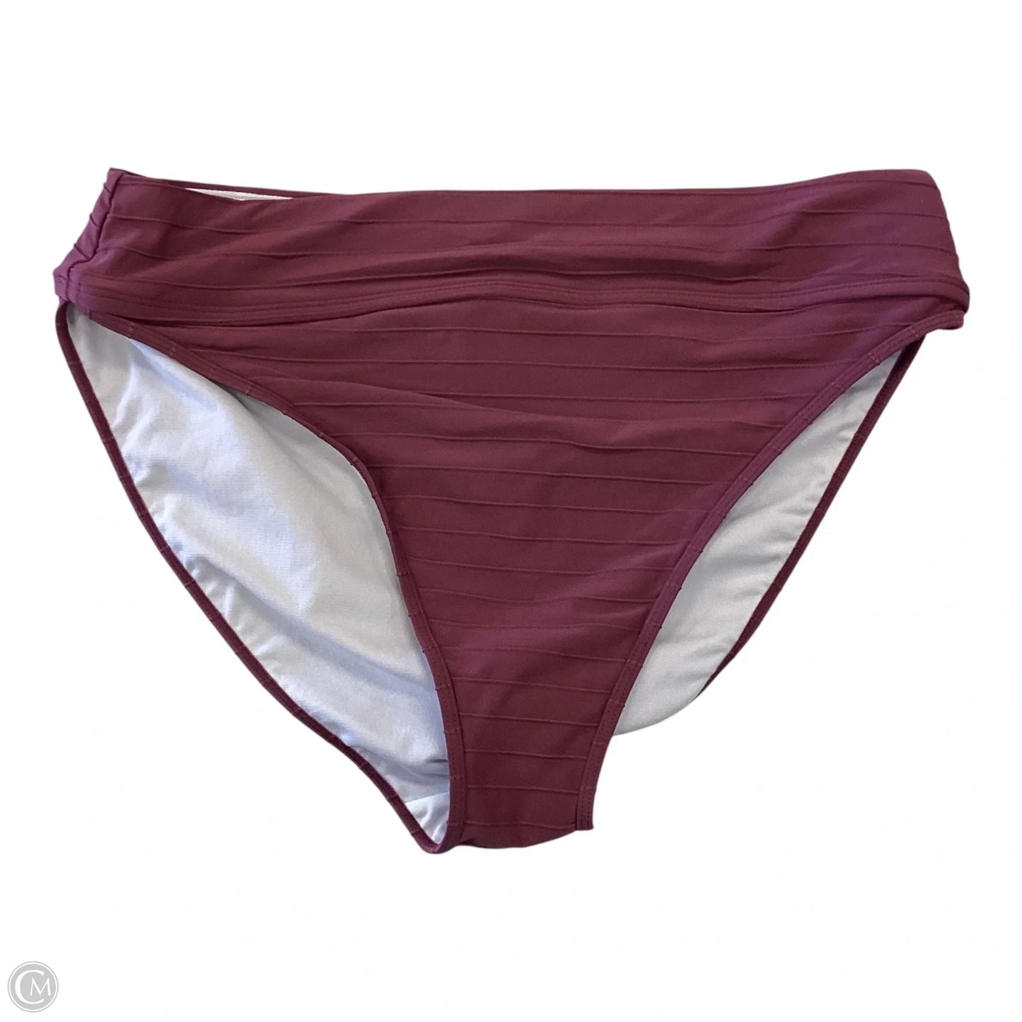 Swimsuit Bottom By Clothes Mentor In Maroon, Size: Xl