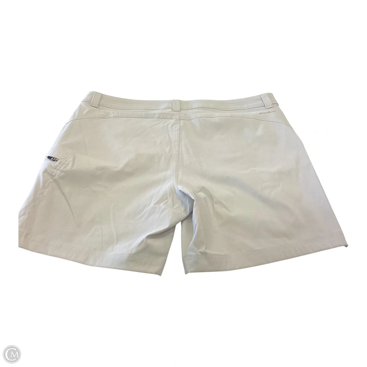 Shorts By Eddie Bauer In Beige, Size: 14