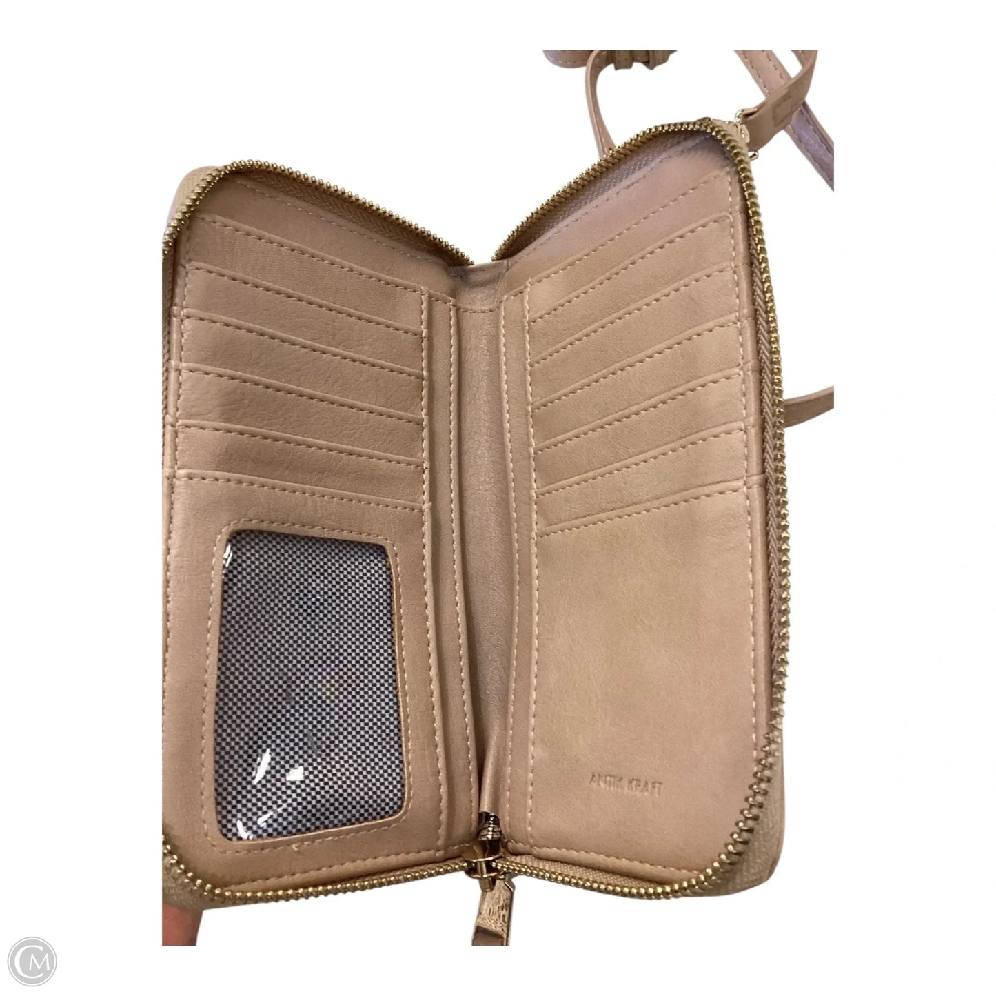 Crossbody Leather By Clothes Mentor, Size: Small