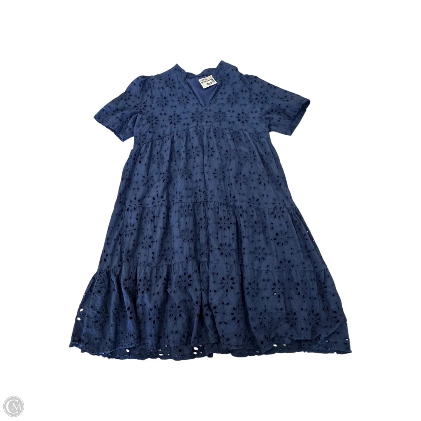 Dress Casual Midi By Clothes Mentor In Navy, Size: L