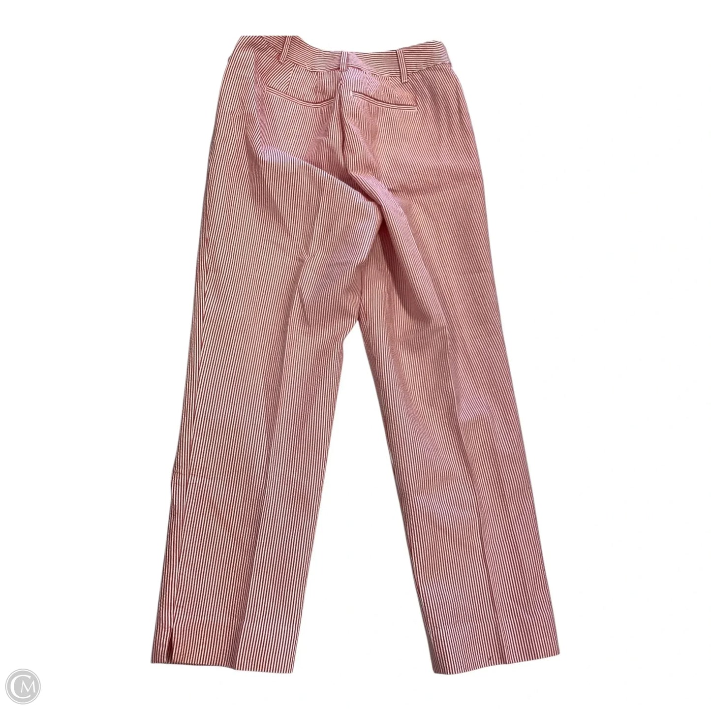 Capris By Talbots In Red & White, Size: 4
