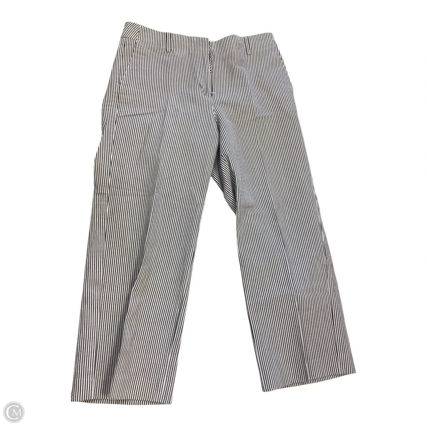 Capris By Talbots In Blue & White, Size: 4