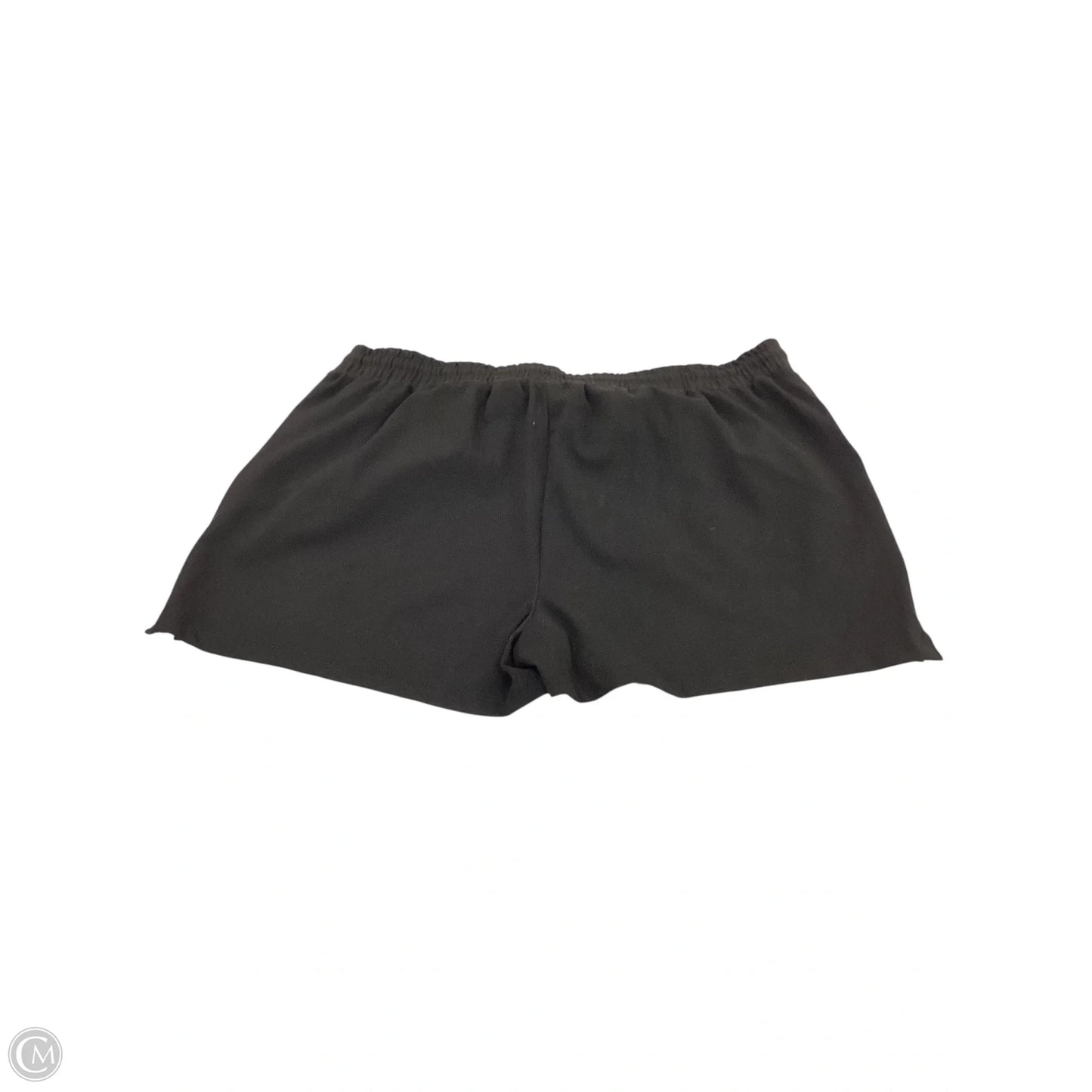 Shorts By Nicole By Nicole Miller In Black, Size: Xl