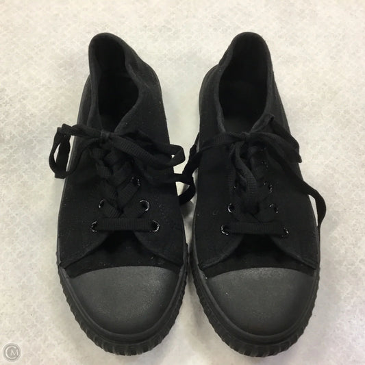 Shoes Sneakers By Clothes Mentor In Black, Size: 7.5