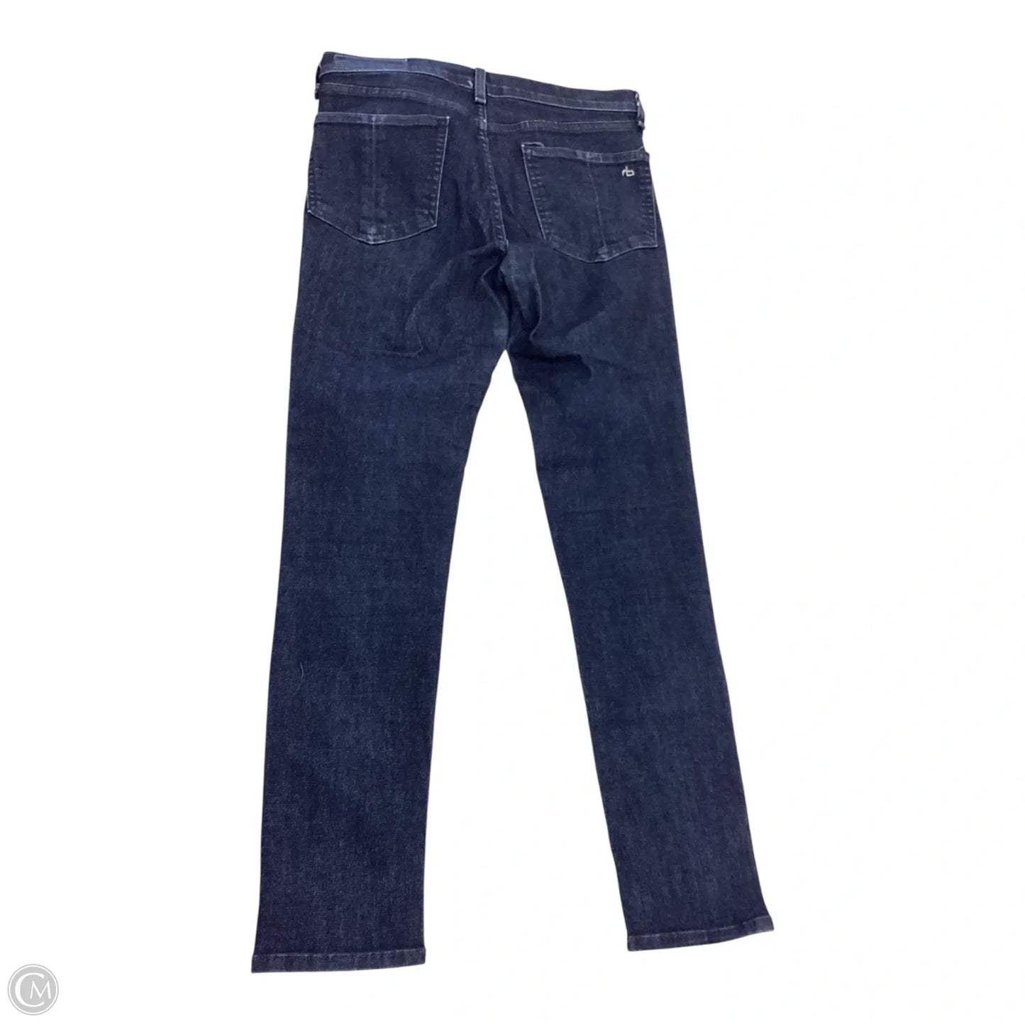 Jeans Skinny By Rag And Bone In Blue Denim, Size: 6