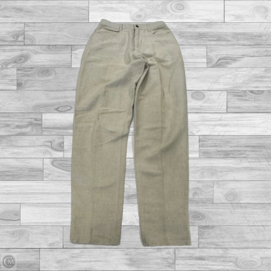 Pants Linen By Talbots In Beige, Size: 8