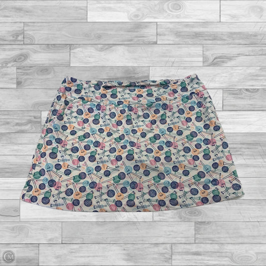 Skort By Clothes Mentor In Multi-colored, Size: L