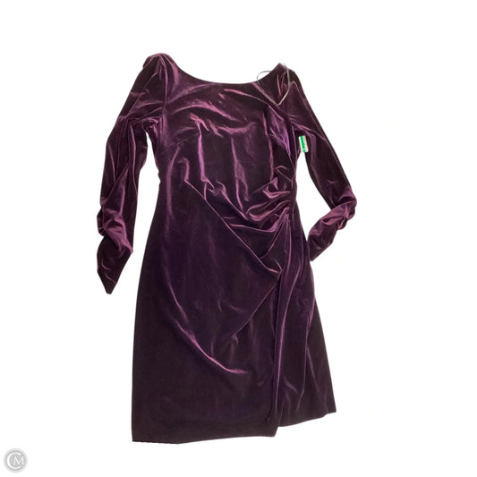 Dress Casual Midi By Vince Camuto In Purple, Size: 14