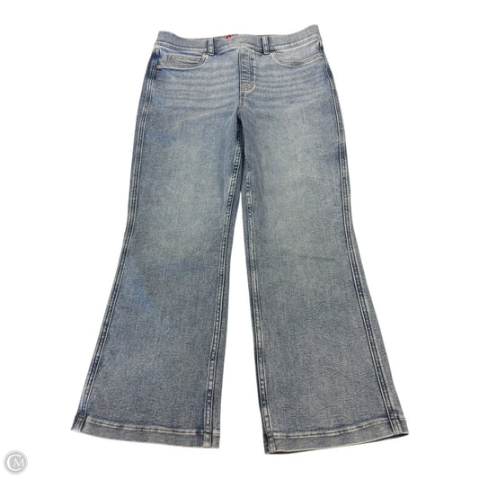 Jeans Flared By Spanx In Blue Denim, Size: Xl
