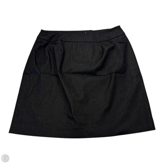 Skirt Midi By Ann Taylor In Black, Size: 8