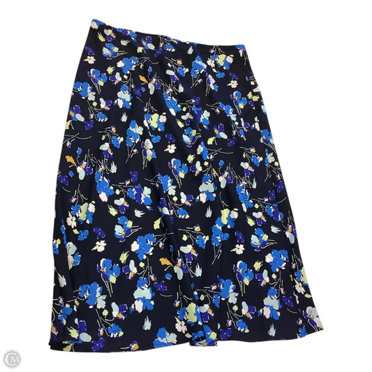 Skirt Maxi By Halogen In Floral Print, Size: L
