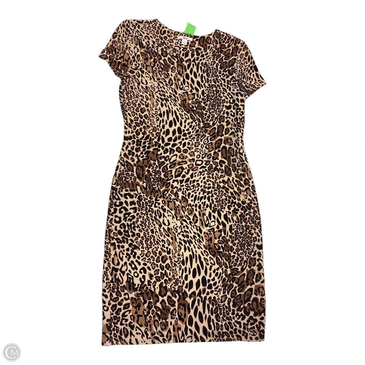 Dress Casual Short By Bar Iii In Leopard Print, Size: L