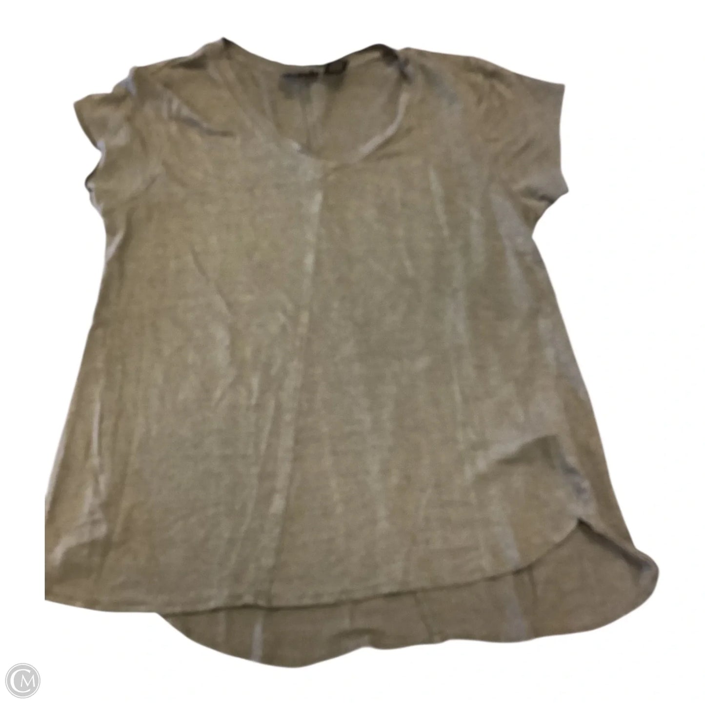 Top Short Sleeve By Tahari In Green, Size: M