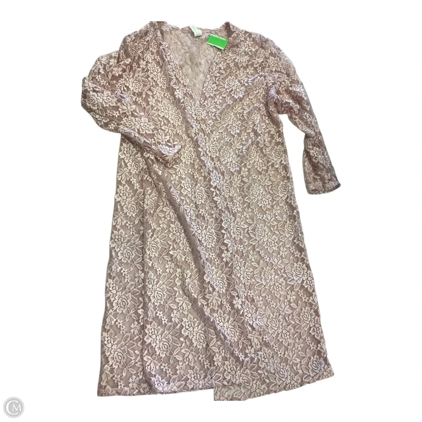 Kimono By Clothes Mentor In Pink, Size: Osfm