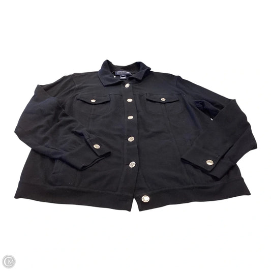 Jacket Other By Jones New York In Black, Size: Xl