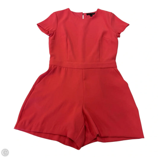 Romper By Banana Republic In Coral, Size: 0