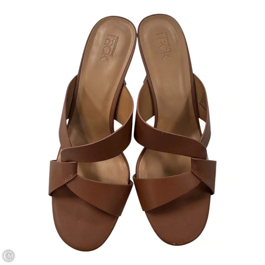 Shoes Heels Stiletto By Nordstrom In Brown, Size: 9